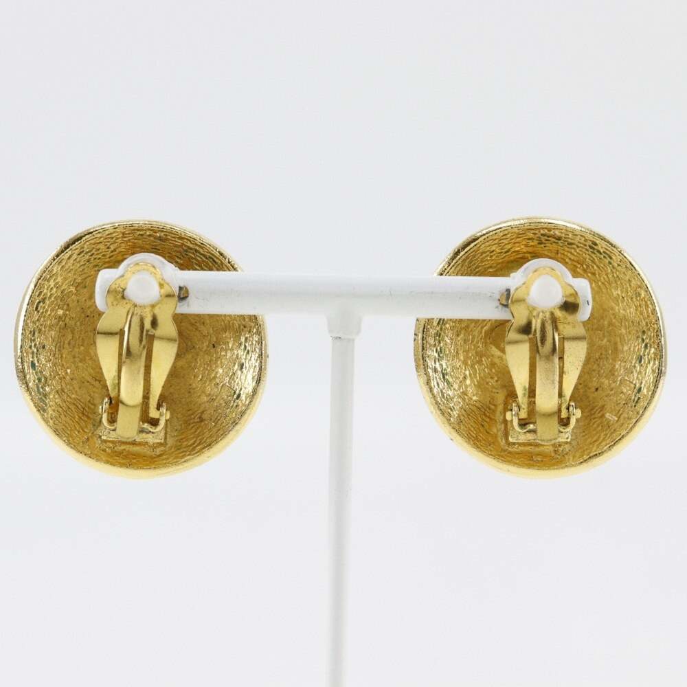 Chanel Cc Logo Clip-On Earrings Metal #207596C76B - Picture 3 of 9